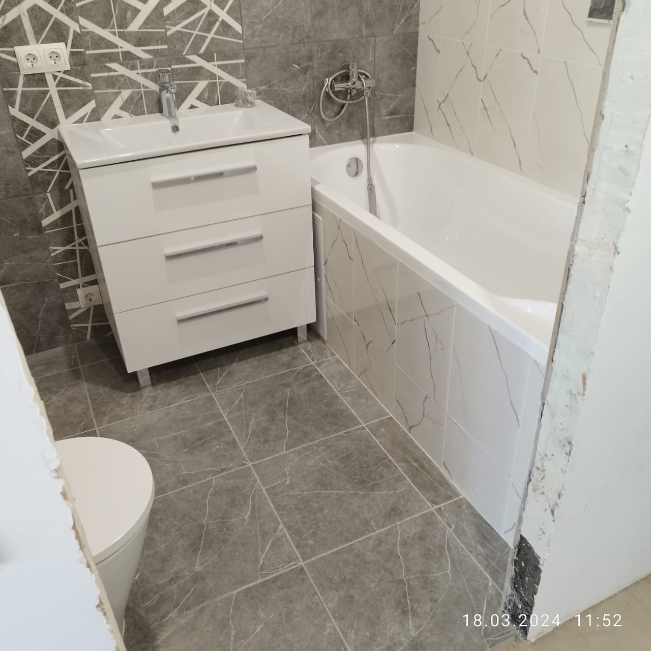 Сан. узел в новостройке